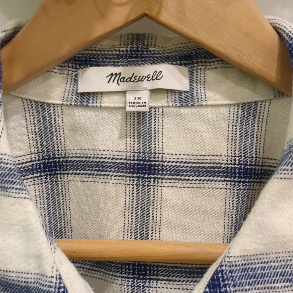 MADEWELL Flannel Crop (W 1X) - Picture 8 of 9